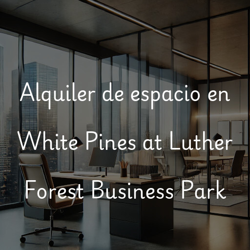 Alquiler de espacio en White Pines at Luther Forest Business Park